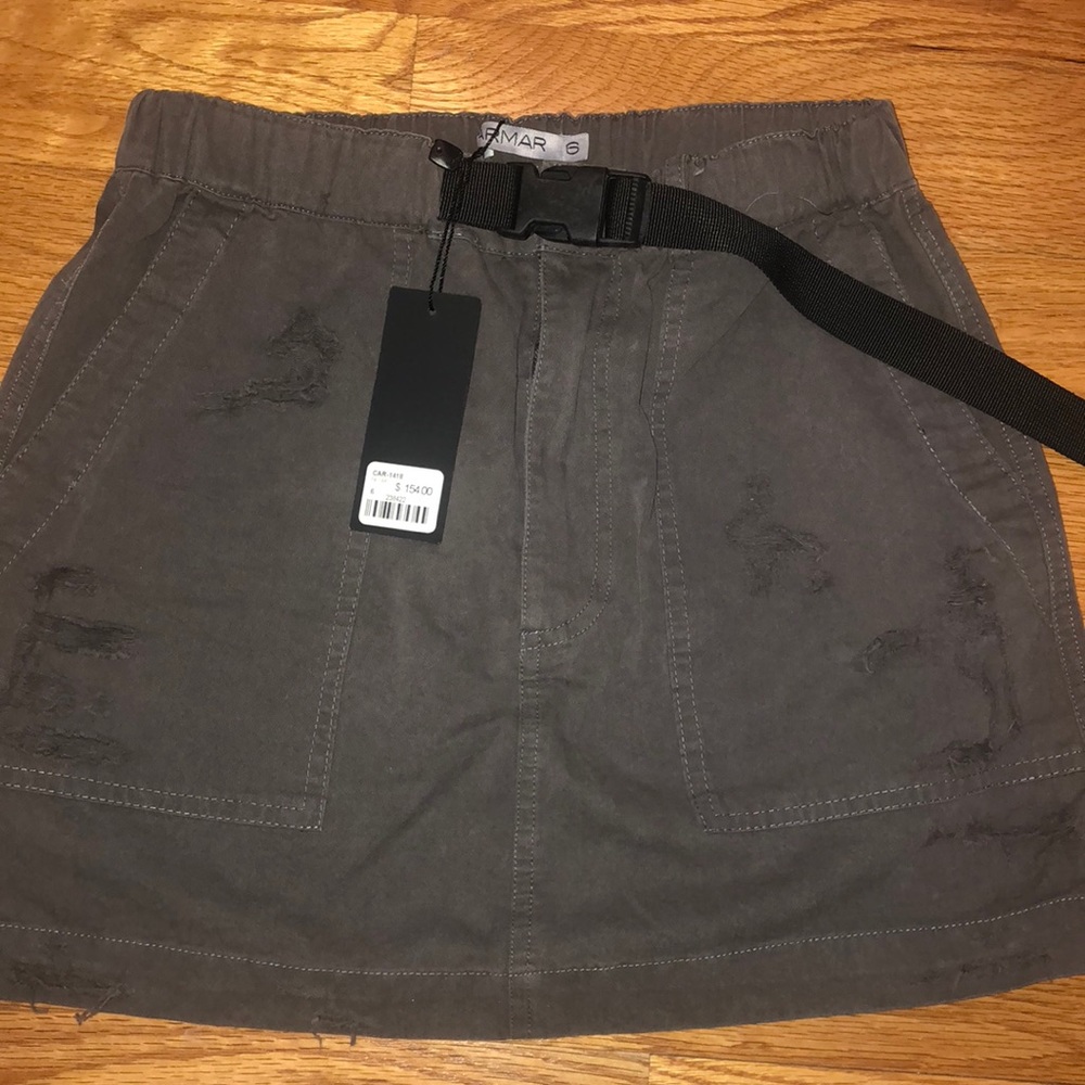 CARMAR buckled skirt